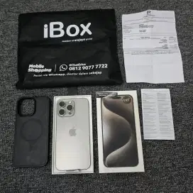 iPhone 15 Pro Max 256GB Garansi Resmi Tam iBox pa/a