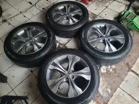 Velg CRV prestige R18 original paket ban second 4pcs terima tt