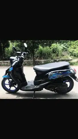 Jual Cepat Motor Fino 2012 Karbu Warna Hitam