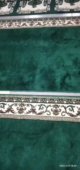 Tersedia Karpet sajadah Masjid import pembelian menyesuaikan kebutuhan