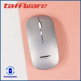 Mouse Wireless Rechargeable Silent Taffware HS-09