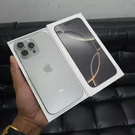 iPhone 16 Pro Max 256GB iBox pemakaian singkat seperti baru