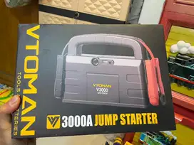 Vtoman V3000 powerbank jump starter jumper aki kendaraan