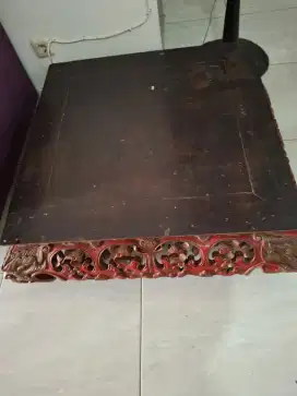 Dijual meja tamu jati kuno