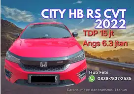 TDP 15 JT Honda City RS HB 2022 Terawat