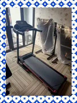 Treadmill ekektrik New Mecca alat olahraga DBG-737