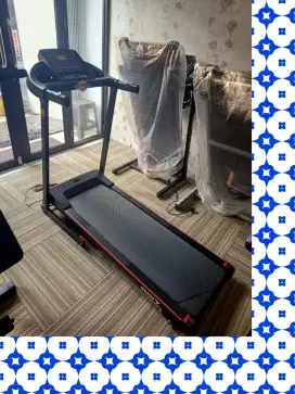 Treadmill ekektrik New Mecca alat olahraga DBG-737