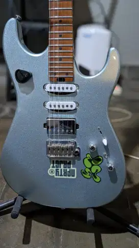 FS : Gitar Soloking MS1 HSS Custom Flat Top Warna Sonic Grey