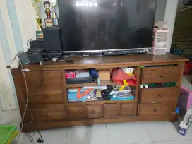 Meja TV Kayu Jati