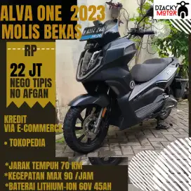 ALVA ONE MOTOR LISTRIK 2023 SECOND LIKE NEW