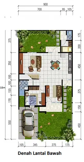 Dijual Rumah BSD Delatinos Costa Rica murah