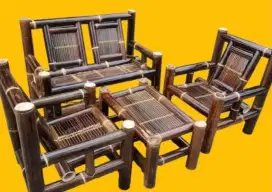 Set Bangku Bambu