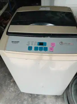 Mesin cuci 1 tabung sharp