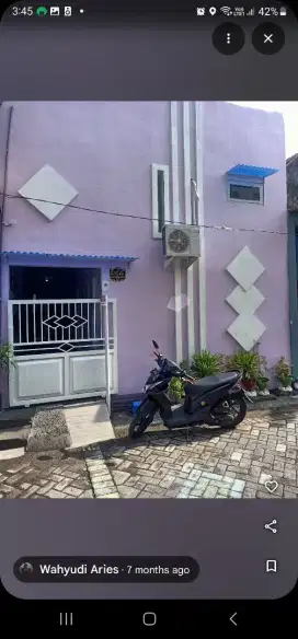 Kos Aktif 4 kamar dijual