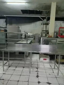 Sink sayap kanan ukuran 110x60x85 ukuran 
Lubang 40x40x24