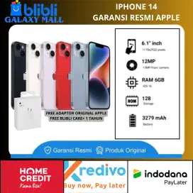 Iphone 14 Memory 128GB Free Adaptor Original Apple