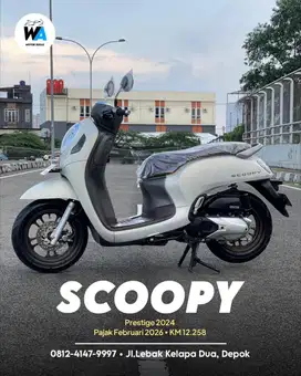 Kredit/Cash Honda Scoopy Prestige 2024