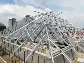 Kontruksi bajaringan atap rumah