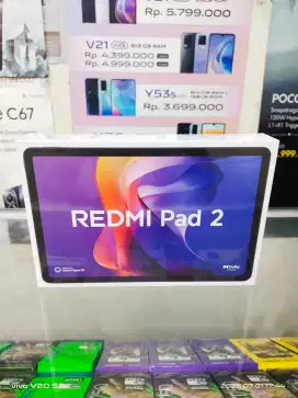 Xiaomi Redmi Pad 2 4/128 GB Helio G100 Layar 11 Inch Garansi Resmi