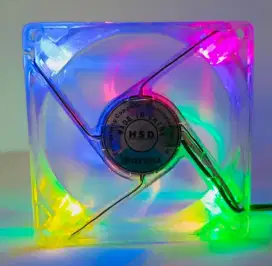 Fan Casing LED Komputer 8cm