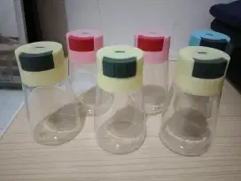 Tempat Bumbu Botol Praktis bahan plastik Multifungsi kap 100ml