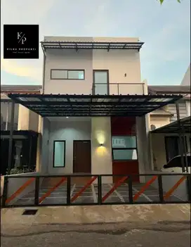 Rumah baru di renovasi total, 2 Lantai di cibubur residence