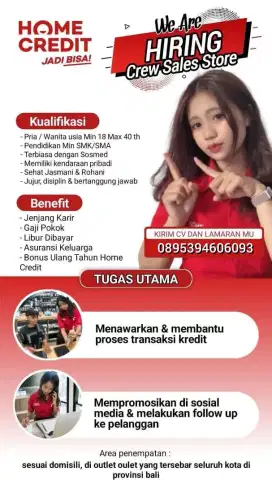 Dibutuhkan Segera