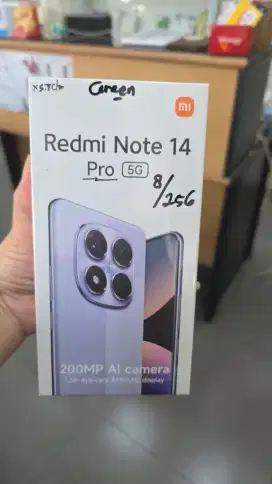 Redmi note 14 5G PRO ram 8/256gb Baru BNIB
