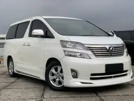 [Total DP 59 Jt]Toyota Vellfire 2.4 AT Wellcab 2010 Nego Cash kredit