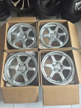 Velg volk rays TE37 R16 pcd 5×114.3 lebar 7 et38..4pcs