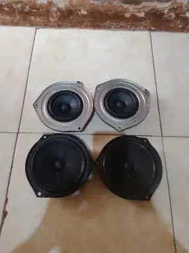 4pcs speaker pasif copotan pintu mobil
