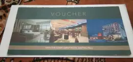 Dijual : 1 lembar Voucher Hotel Santika Kota Palu, Sulawesi Tengah
