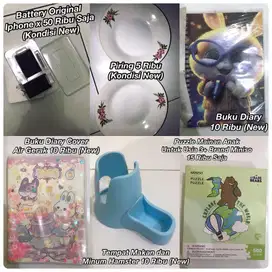 Barang Baru dan ada yang Preloved