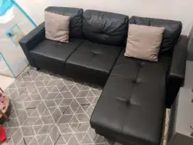 DIJUAL SOFA BERWICK INFORMA L-SHAPE – SECOND 8 BULAN PAKAI
