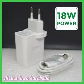 Charger OPPO 18W ORI VOOC Quick Charge Fast Charging Kabel USB Type-C