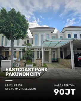 Rumah Eastcoast Park Pakuwon City MINIMALIS SIAP HUNI FURNISH