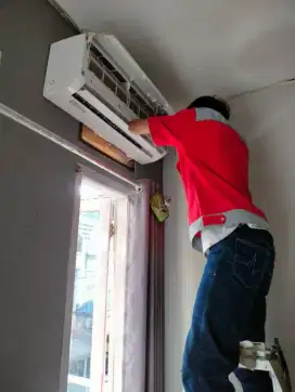 Terima service AC, mesin cuci, kulkas, pompa air, bongkar pasang AC