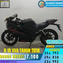 R15 VVA MURAH BERGARANSI CASH/KREDIT FREE OLI