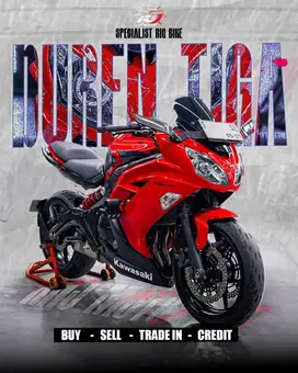 Kawasaki ER6F Nik 2012 Km 16.000an Full Paper