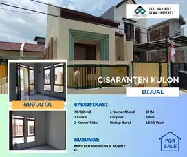 Rumah minimalis di Cisaranten Kulon Arcamanik 600 jutaan jarang ada