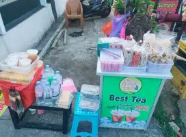 Meja dagang lipat