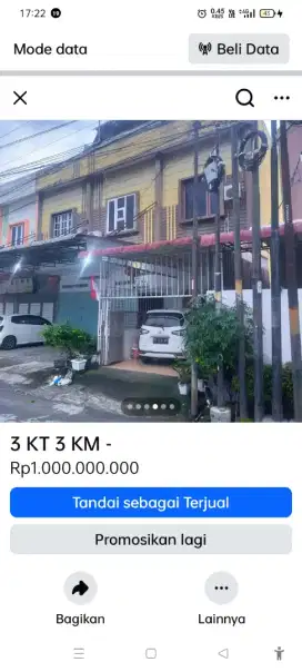 Ruko cocok usaha dan tinggal