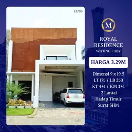 Rumah Royal Residence Wiyung Area Depan dkt Citraland Pakuwon Mall
