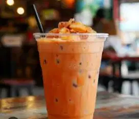 Jaga stand makanan dan minuman