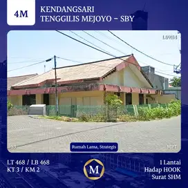 Rumah Hitung Tanah Kendangsari Tenggilis dkt Jemursari Ahmad Yani