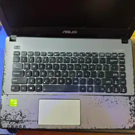 ASUS X450C I3 GEN 3 VGA NVIDIA GT 720M RAM 10GB SSD 512GB