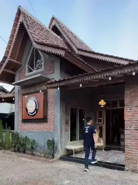 Dijual Murah Rumah Usaha/Kafe Resto Kawasan Desa Wisata Osing BWI