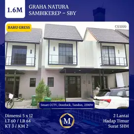 Rumah Baru Graha Natura Lontar dkt Citraland GWALK Pakuwon Mall PTC