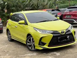 ISTIMEWA YARIS TRD SPORTIVO GR MATIC 2021 km 27rb dp 18 juta saja ya