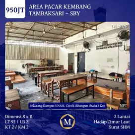 Rumah Usaha Area Pacar Kembang belakang UNAIR Gubeng Dharmahusada